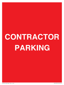CONTRACTOR PARKING